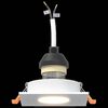 vidaXL Spotlight 24 pcs Wei&szlig; 9 x 9 x 2 cm Aluminium