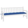 vidaXL Gartenbank-Auflage Blau 180x50x7 cm Oxford-Gewebe