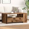vidaXL Couchtisch Altholz 102 x 55 x 43,5 cm Holzwerkstoff