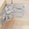 vidaXL Halterung 212 pcs Zink-beschichtet 106 x 55 x 1,5mm Stahl