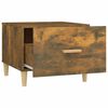 vidaXL Couchtische 2 Stk. R&auml;uchereiche 50x50x40 cm Holzwerkstoff