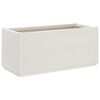 vidaXL Pflanzk&uuml;bel Wei&szlig; 80x36x35 cm PP