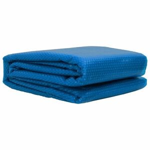 vidaXL Solar Poolabdeckung Hochwertig &Oslash; 417 cm 200 &mu;m Rund PE Blau