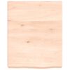 vidaXL Wandregal 40x50x(2-6) cm Massivholz Eiche Unbehandelt
