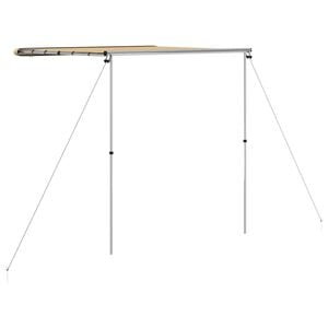 vidaXL Wohnwagen-Markise 1,8x2x2,15 m Beige