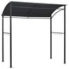 vidaXL BBQ-Pavillon 215x150x220 cm Anthrazit Stahl