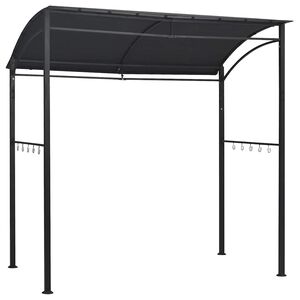 vidaXL BBQ-Pavillon 215x150x220 cm Anthrazit Stahl