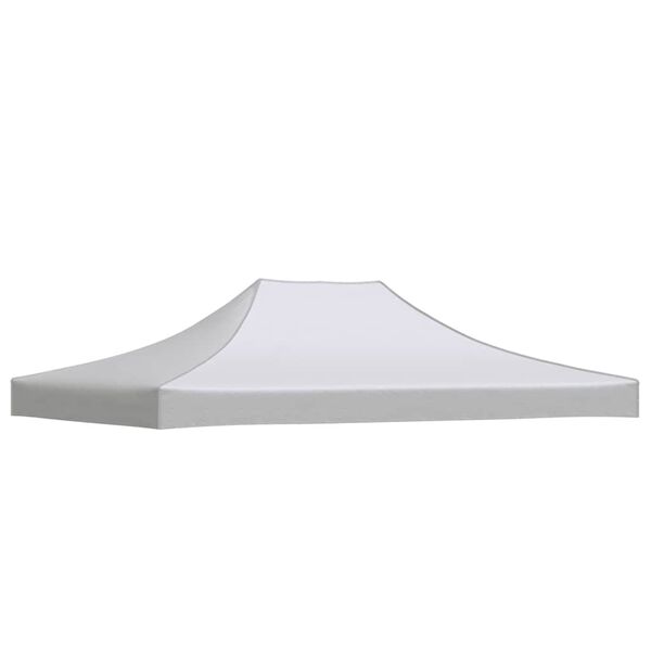 vidaXL Partyzelt-Dach 4x3 m Wei&szlig; 270 g/m&sup2;