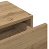 vidaXL Wandregal mit Schubladen Artisan-Eiche 100x36x19 cm