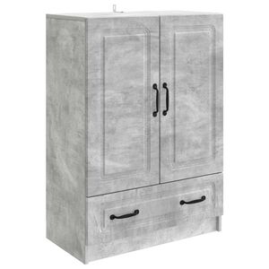 vidaXL Sideboard Betongrau 66 x 34,5 x 92 cm Holzwerkstoff