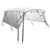 vidaXL 4-Bow Bimini-Top mit Mesh-Seitenteilen 243x(230-244)x137 cm
