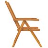 vidaXL Gartenstuhl 8 pcs Braun 57 x 72 x 109 cm Massivholz Akazie