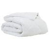 vidaXL Bettdecke 220 x 155 x 4 cm Keine Polyester Wei&szlig; Atmungsaktiv