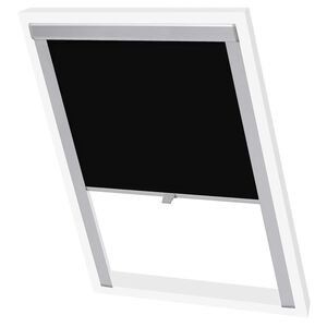 vidaXL Verdunkelungsrollo Schwarz 104 GGL und GGU