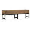 vidaXL Sitzbank 160 cm Altholz Massiv