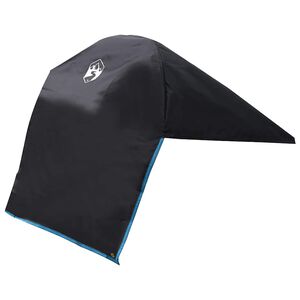 vidaXL Radkappe Schwarz und Blau 108 x 76 cm Oxford