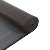 vidaXL Teppich Rechteckig Dunkelbraun 60x300 cm Bambus