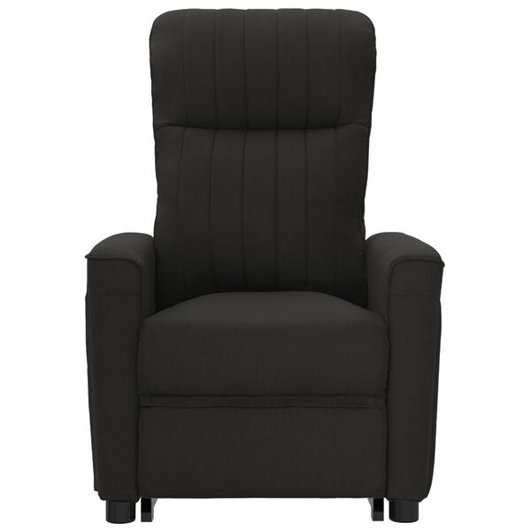 vidaXL Aufstehsessel Schwarz Stoff