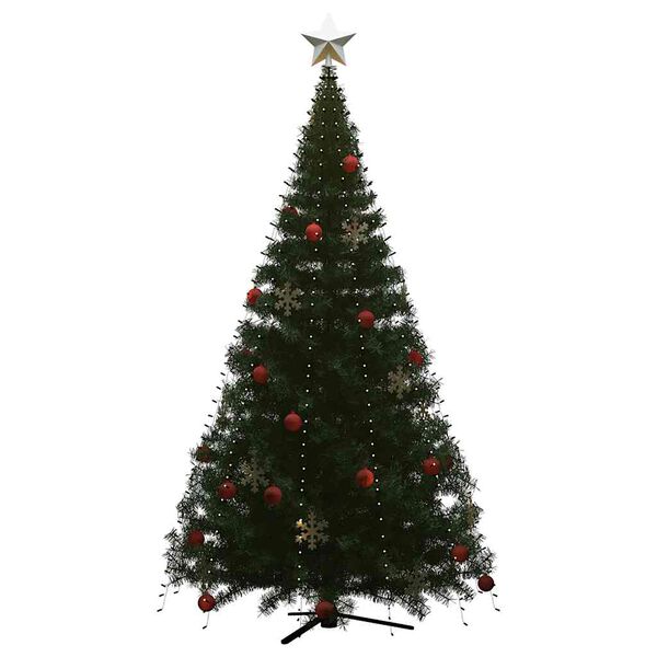 vidaXL Weihnachtsbaum-Beleuchtung 500 LEDs Kaltwei&szlig; 500 cm