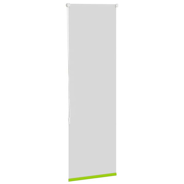 vidaXL Verdunkelungsrollo Gr&uuml;n 45x130 cm Stoffbreite 40,7 cm Polyester