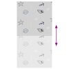 vidaXL Duschrollo 140x240 cm Stoffbreite 136 cm