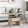 vidaXL Couchtisch Sonoma-Eiche 55 x 54,5 x 45 cm Holzwerkstoff