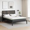 vidaXL Matratze Wei&szlig; und Grau 140 x 200 cm Jacquard-Stoff