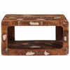 vidaXL Nachttisch Braun 45 x 30 x 24 cm Massives upgecyceltes Holz