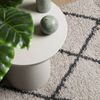 vidaXL Teppich Shaggy Hochflor Modern Beige und Anthrazit 120x170 cm