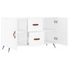 vidaXL Sideboard Wei&szlig; 100x36x60 cm Holzwerkstoff