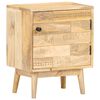vidaXL Nachttisch 40x30x50 cm Massivholz Mango