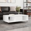 vidaXL Couchtisch Wei&szlig; 104x60x35 cm Holzwerkstoff