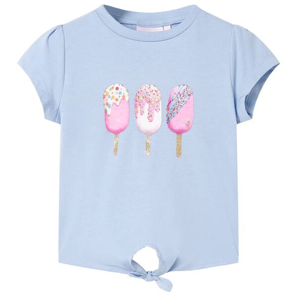 Kinder-T-Shirt Blau 140