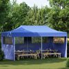 vidaXL Pop-Up-Partyzelt Faltbar Blau 3&times;6 m