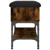 vidaXL Schuhbank R&auml;uchereiche 62x32x45 cm Holzwerkstoff