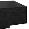 vidaXL Couchtisch Schwarz Eichen-Optik 85 x 55 x 31 cm