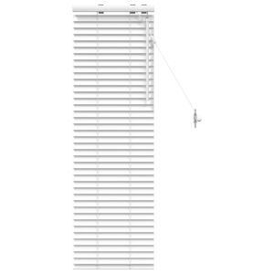 vidaXL Venezianische Jalousie Wei&szlig; 50 x 130 cm 35 mm