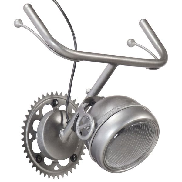 vidaXL Wandlampe im Fahrradteil-Design Eisen