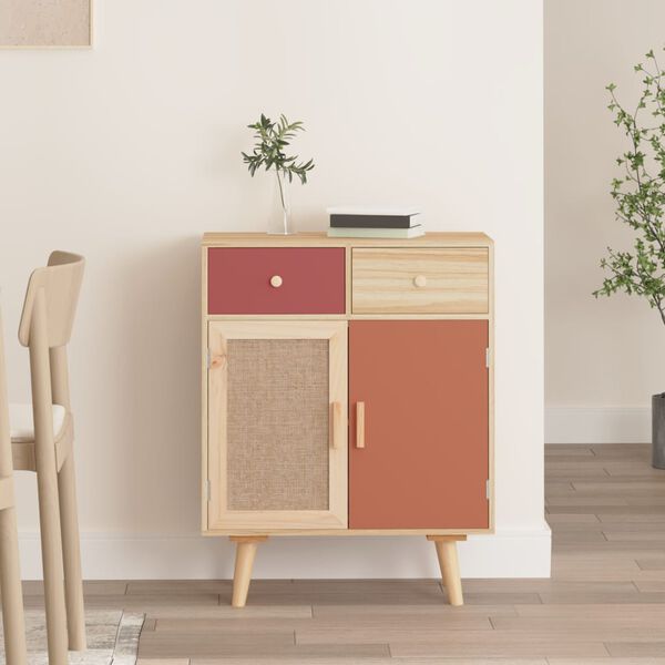 vidaXL Sideboard mit Schubladen 60x30x75,5 cm Holzwerkstoff