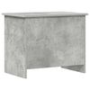 vidaXL Aufbewahrungstruhe Betongrau 60 x 40 x 50 cm Holzwerkstoff