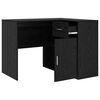 vidaXL Eck-Schreibtisch Schwarz Eichen-Optik 102 x 88 x 75 cm