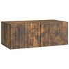 vidaXL Wandmontierter TV-Schrank Ger&auml;ucherte Eiche 78,5 x 41 x 30 cm