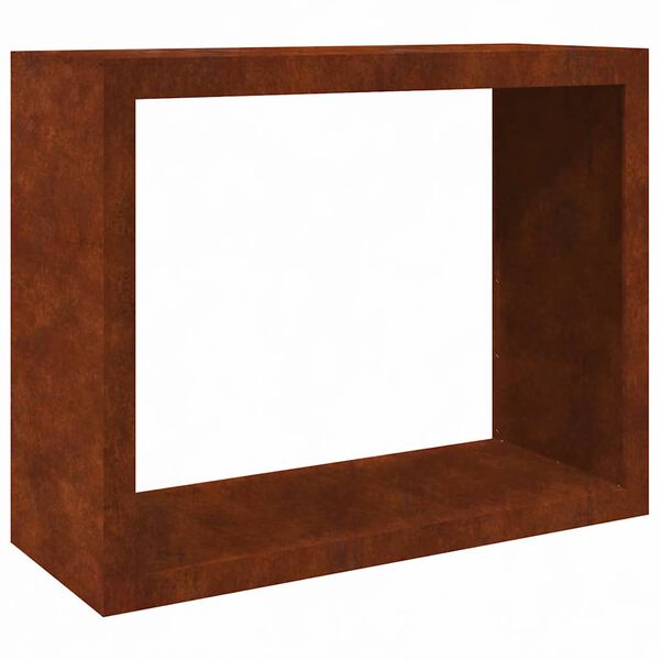 vidaXL Brennholzregal 100x40x80 cm Wetterfester Stahl