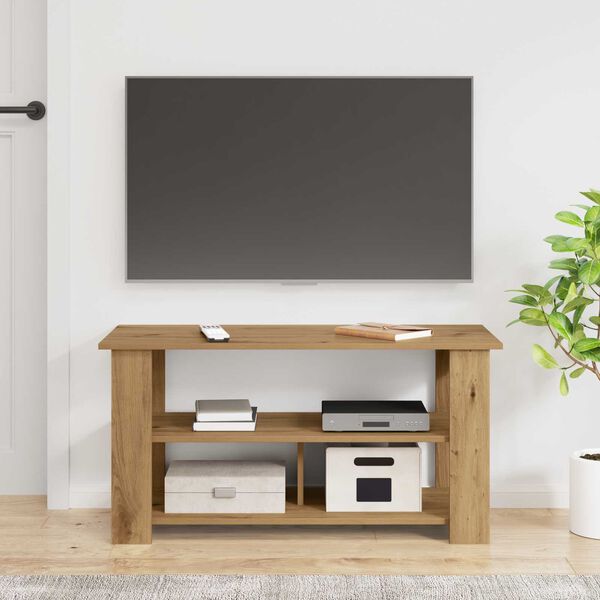 vidaXL TV-St&auml;nder Artisan-Eiche 100 x 40 x 50 cm