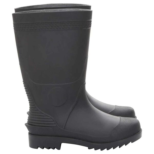 vidaXL Gummistiefel Schwarz Gr&ouml;&szlig;e 38 PVC