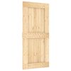 vidaXL T&uuml;r NARVIK Natur 95 x 210 cm Massivkiefer