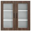 vidaXL K&uuml;chenschrank Braun Eichen-Optik 80 x 31 x 80 cm Holzwerkstoff