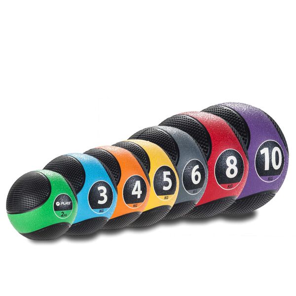 Pure2Improve Medizinball 3 kg Blau