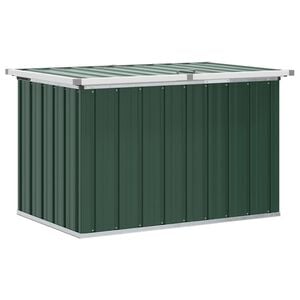 vidaXL Garten-Aufbewahrungsbox Gr&uuml;n 109 x 67 x 65 cm