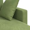 vidaXL Sofa Hellgr&uuml;n Gesamtabmessungen: 198 x 134 x 80 cm (B x T x H)